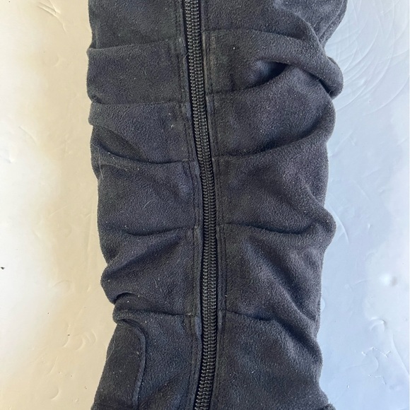Women’s Black Slouchy Heeled Boots | Approx. Size 9-10 - Picture 12 of 16